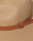 Leather Belt Floppy Hat