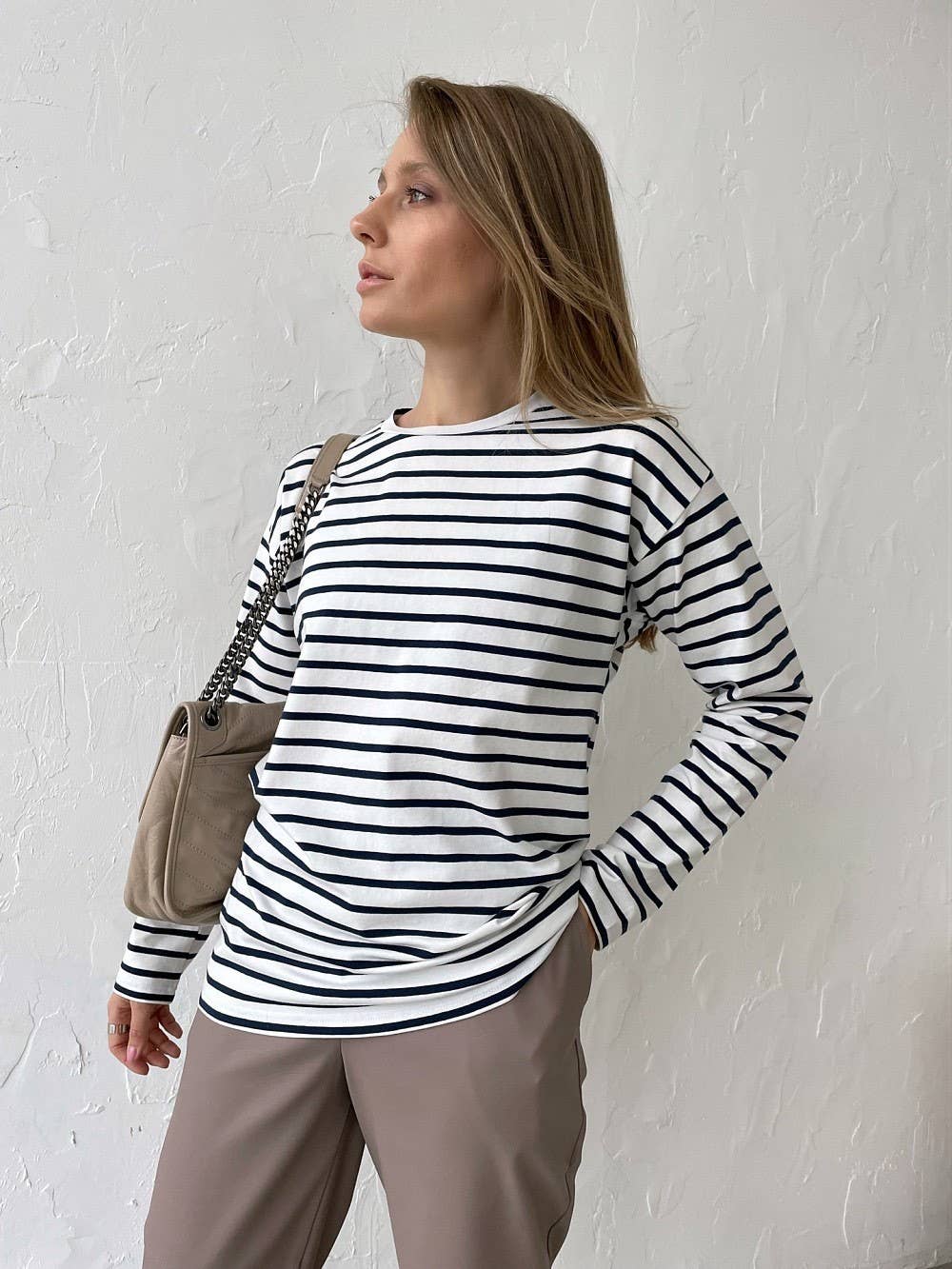 Striped Long Sleeve T-Shirt