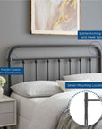 Sage Full Metal Headboard