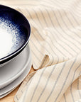 Natural Striped Tablecloth - Cloth + Cabin