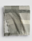 Zen Garden Plaid Throw Blanket