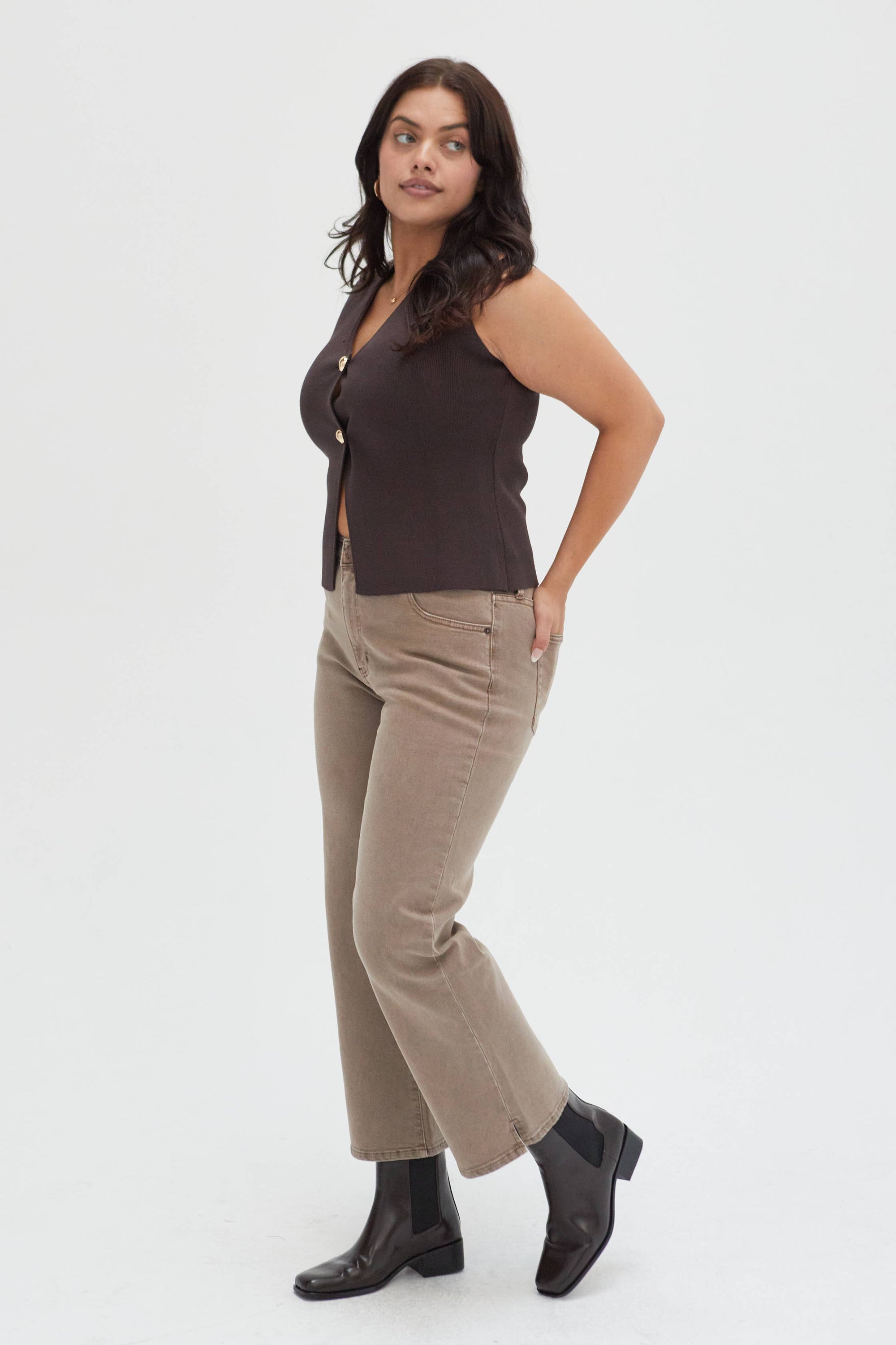 Addington Ankle Mid Rise Jean