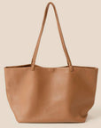 Soft Solid Color Tote Bag