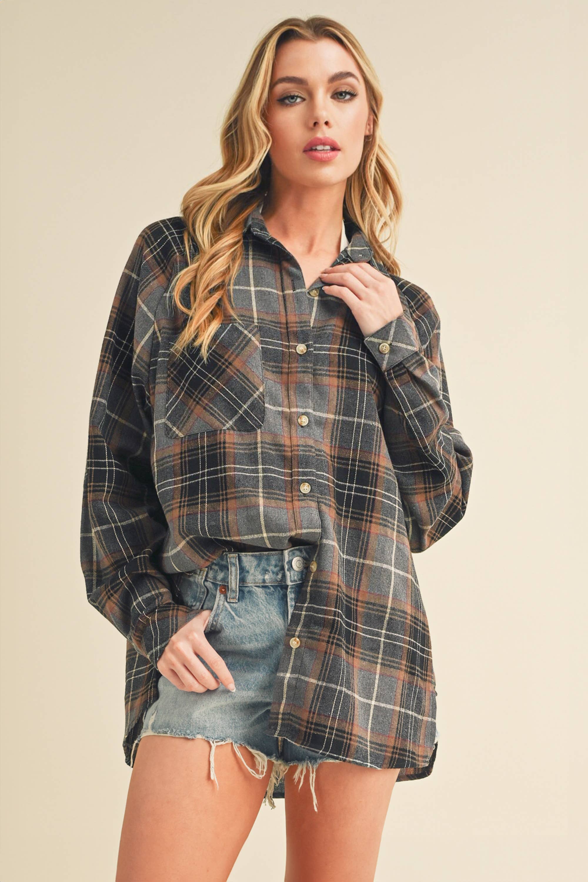 Katie Flannel Shirt