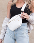 Luxe Convertible Sling Belt Bum Bag