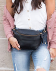Luxe Convertible Sling Belt Bum Bag