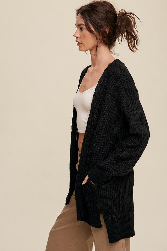 Collette Cable Knit Cardigan