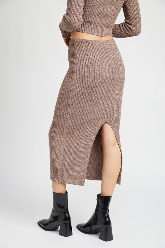 Ari Knit Maxi Skirt