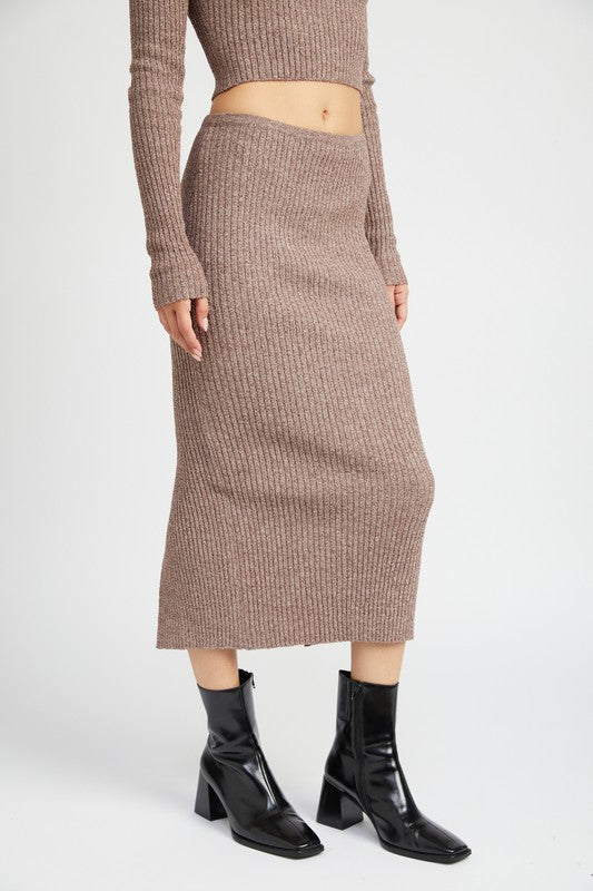 Ari Knit Maxi Skirt