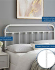 Sage Full Metal Headboard