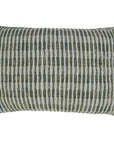 Woven Pillow With Line Design