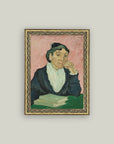 Portrait of Madame Framed Antique Art