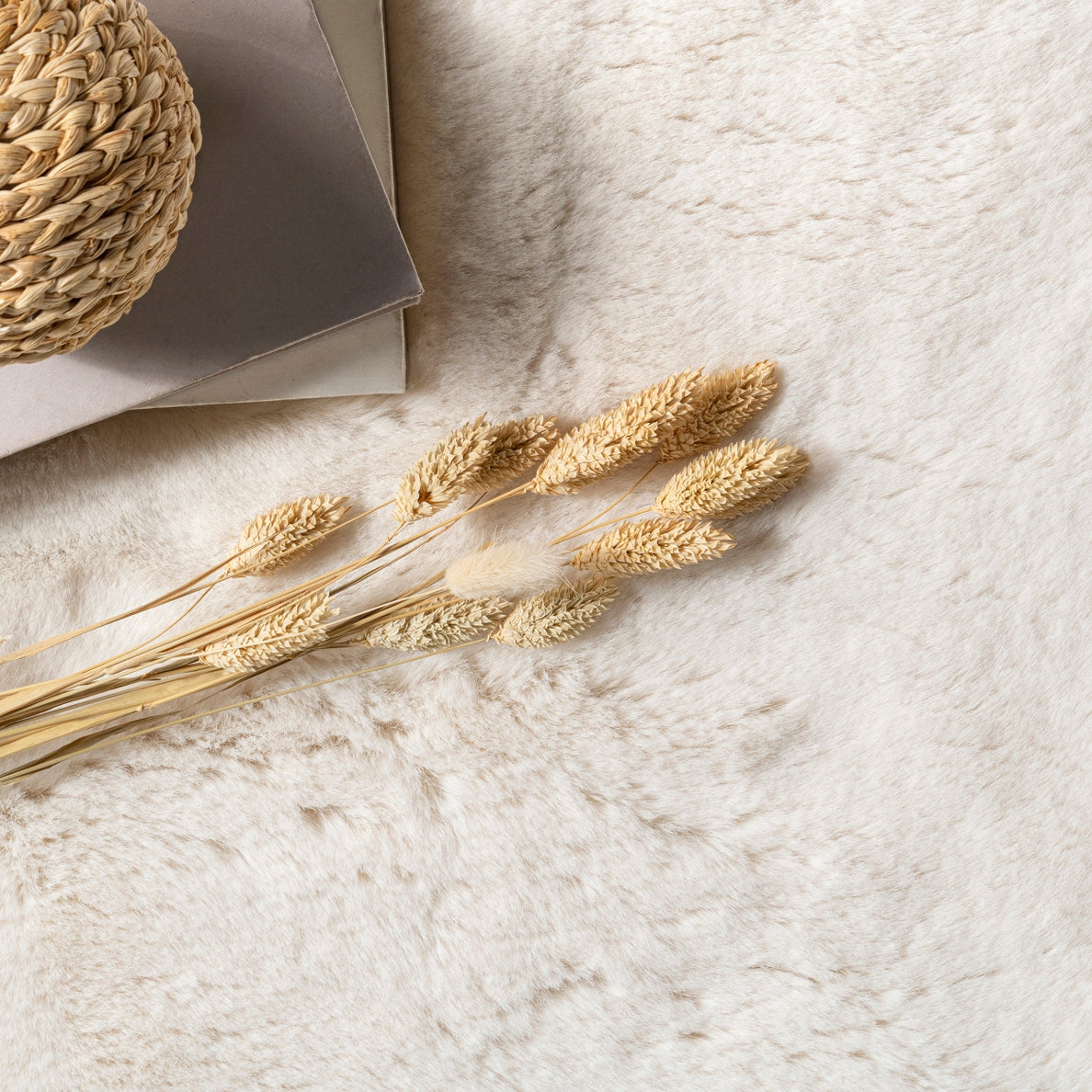 Eline Faux Sheepskin Machine Washable Area Rug