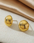 18K Gold Geometric Earrings