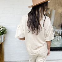 Beth Bubble Sleeve Top
