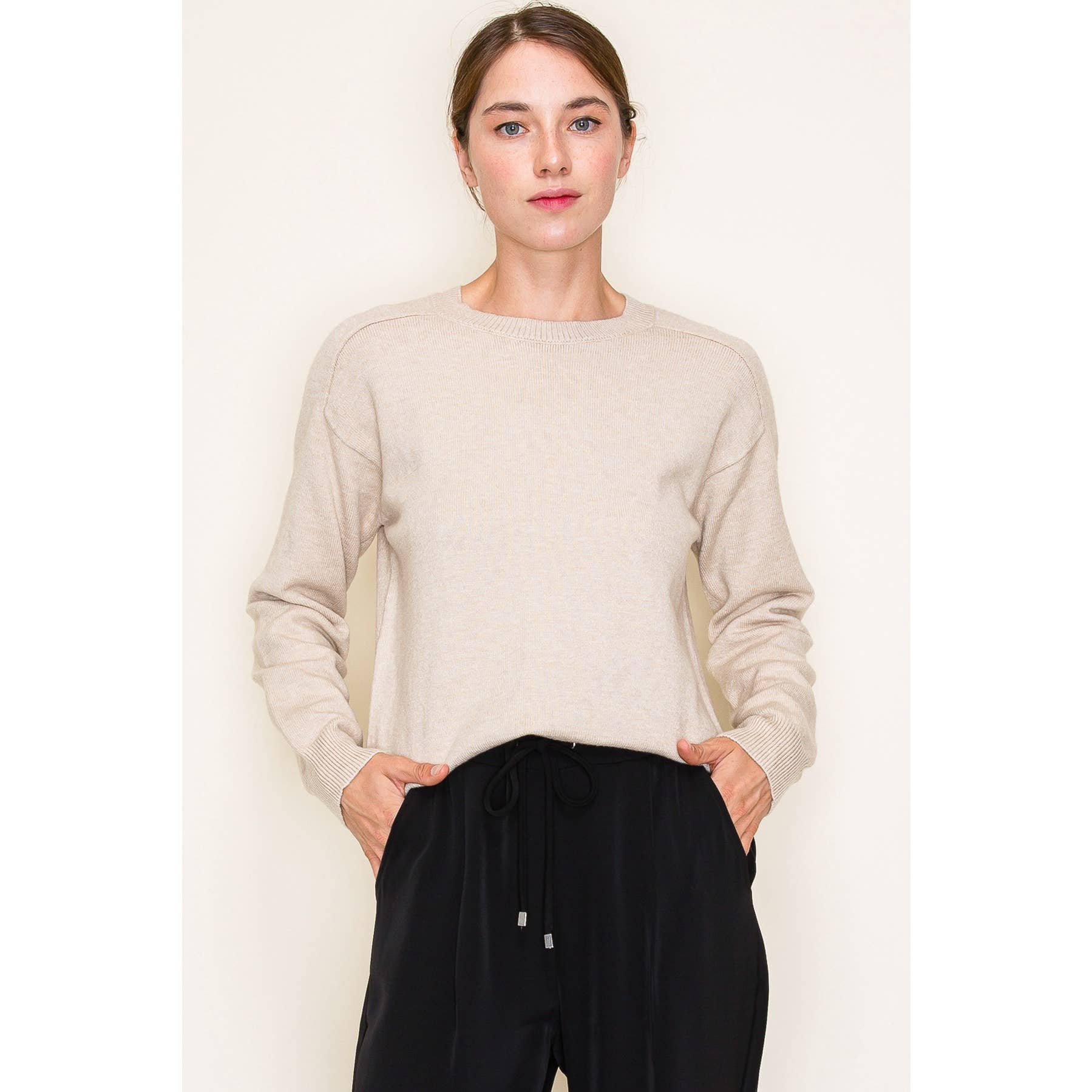 Lila Soft Crewneck Sweater
