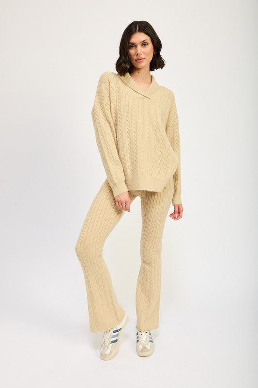 Cassie Cable Knit Sweater