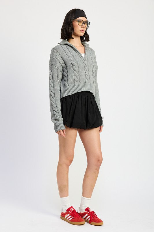 Chleo Cable Knit Sweater