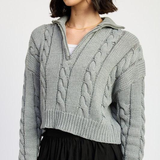 Chleo Cable Knit Sweater