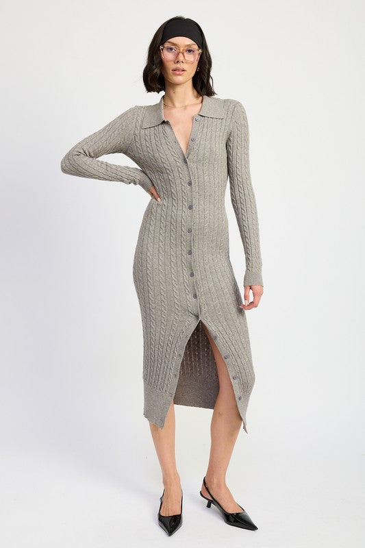 Patti Cable Knit Dress