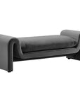 Waverly Performance Velvet Bench