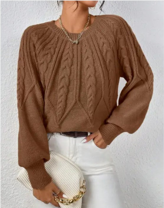 Fiona Cable Knit Sweater