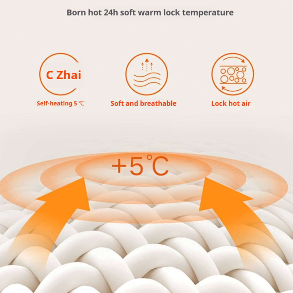 Thermal Fleece-Lined Crew Socks