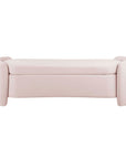 Nebula Upholstered Performance Velvet Bench