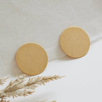 Simple Circle Post Earrings