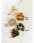 Camila Tortoise Hair Clips