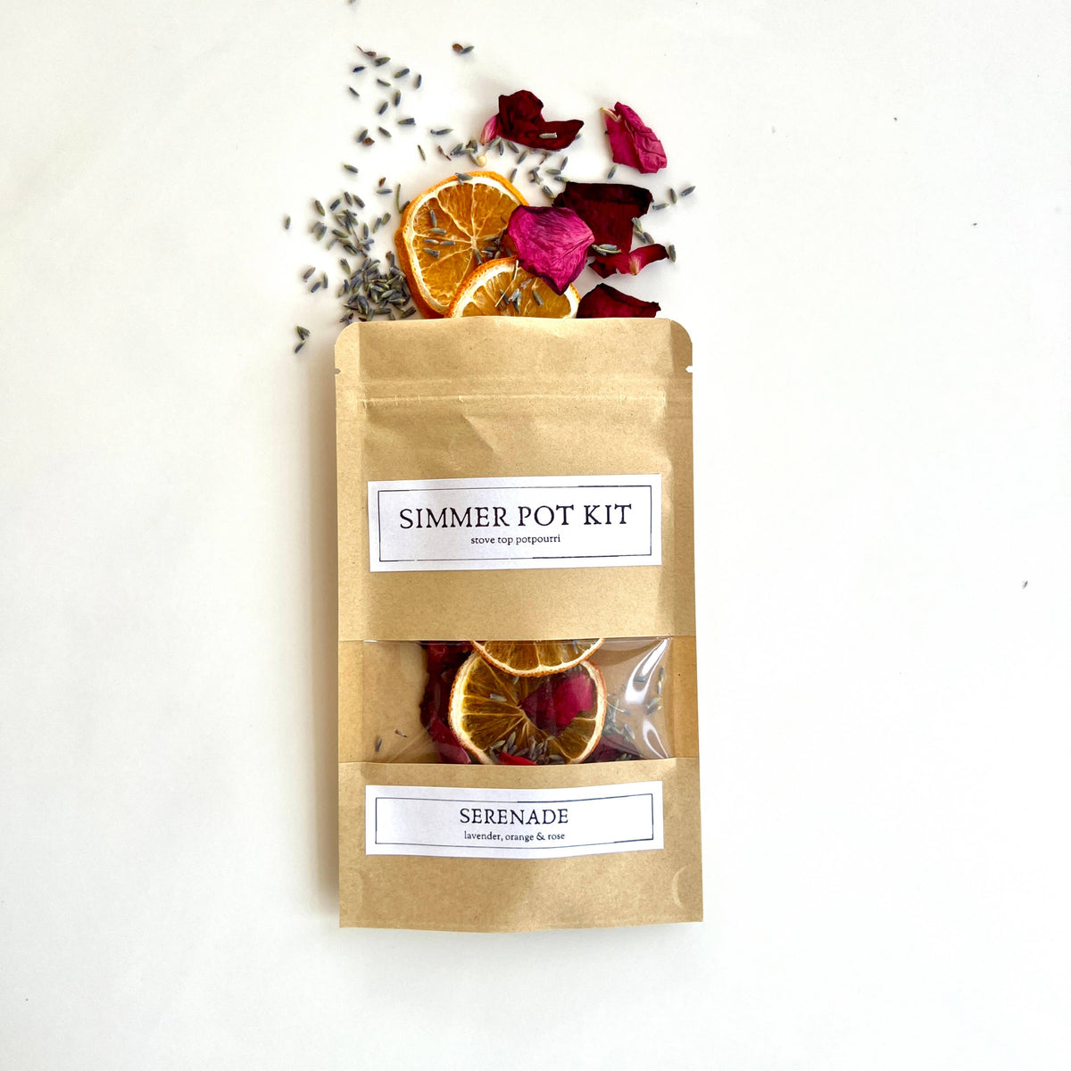 Serenade - Simmer Pot Kit - Lavender, Orange & Rose - Cloth + Cabin