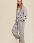Relaxed V-Neck Lounge Set