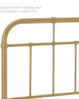 Alessia Twin Metal Headboard