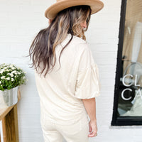 Beth Bubble Sleeve Top