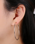 Simple Light Hoops 24K Gold