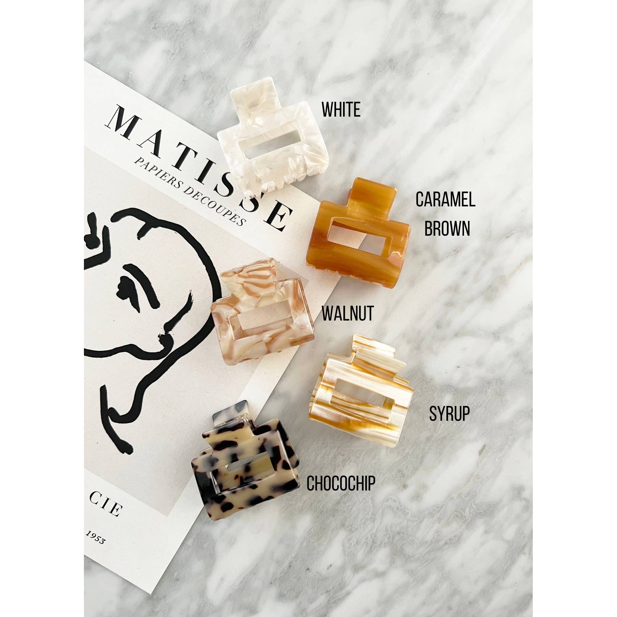 Camila Tortoise Hair Clips