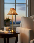Golden Rattan Led USB Lamp