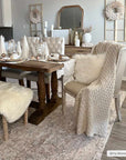 Cream Holi Washable Area Rug