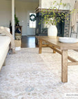 Cream Holi Washable Area Rug