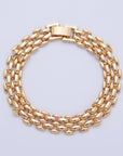 Minimalist Panther Chain Bracelet