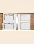 Around Our Table: Blank Recipe Book with Recipe Cards - Cloth + Cabin