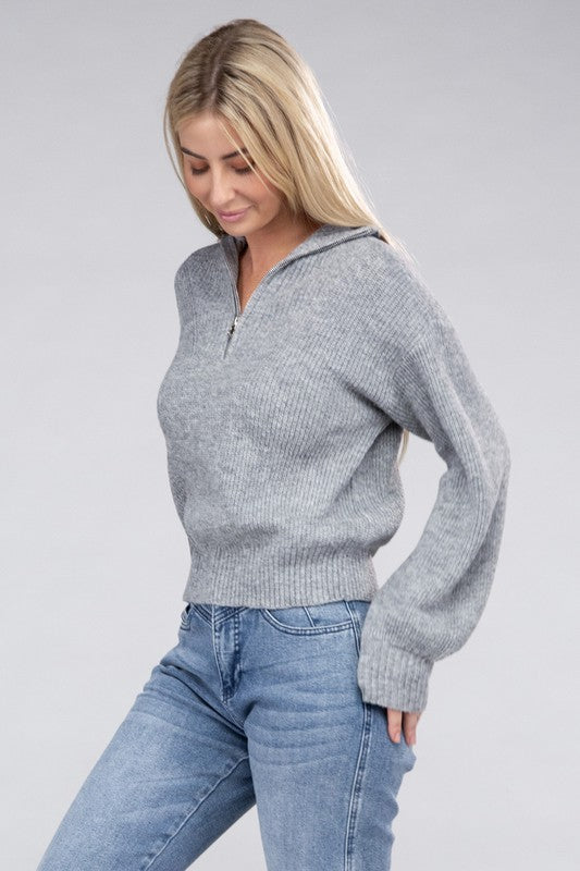 Hazel Half-Zip Pullover