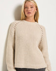 Caitlin Fisherman Raglan Sweater