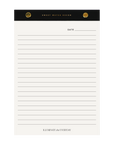 Gold Rivet Basic Notepad