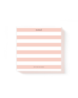 Peony Stripe Chunky Notepad