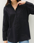 Julianne Oversized Cotton Shirt