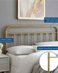 Sage Full Metal Headboard