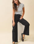 Natalie Wide Leg Denim Pants