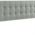 Lily Queen Upholstered Fabric Headboard