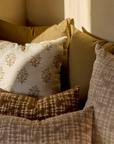 Eloise Throw Pillow in Tobacco